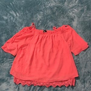 Off the shoulder top